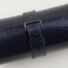 Navy Snake Sea Leather Samsung Watch Band