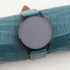 Aqua Green Alligator Leather Samsung Watch Band