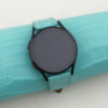 Turquoise Alligator Leather Samsung Watch Band