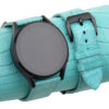 Turquoise Blue Alligator Leather Samsung Watch Band