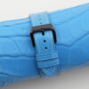 Miami Blue Alligator Leather Samsung Watch Band