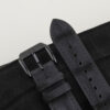 Nubuck Black Alligator Leather Samsung Watch Band