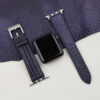Purple Lizard Leather Apple Watch Band