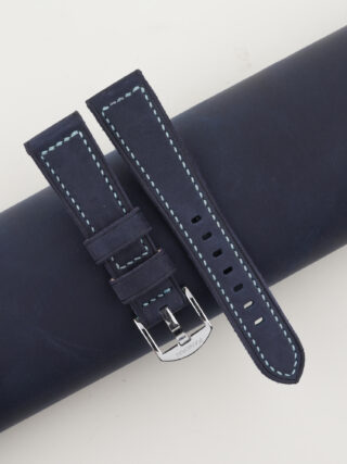 .com: Handdn Handmade Classic Saffiano Leather Watch Band, Quick  Release Leather Watch Bands 16mm 18mm 19mm 20mm 22mm For Men And Women  (Navy) : Handmade Products