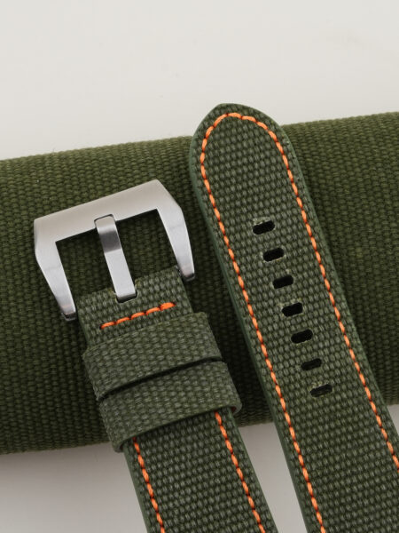 Olive Canvas Strap for PAM Watch