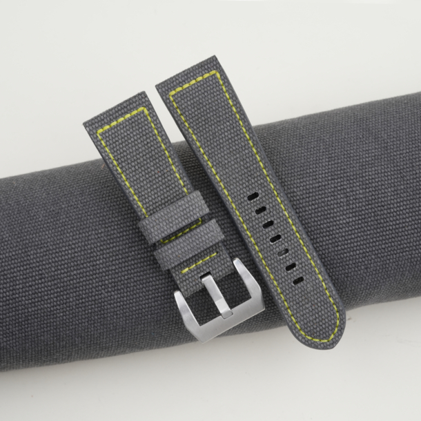 gray canvas strap for pam watch