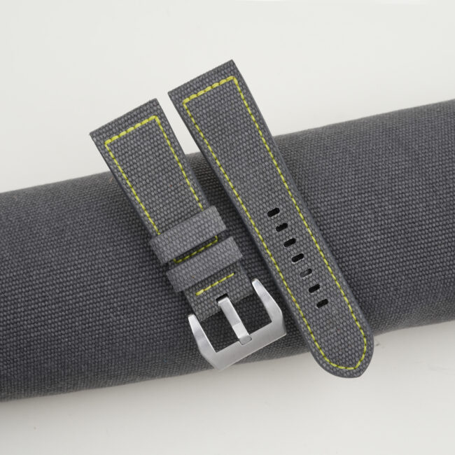 Gray Canvas Strap for Pam Watch