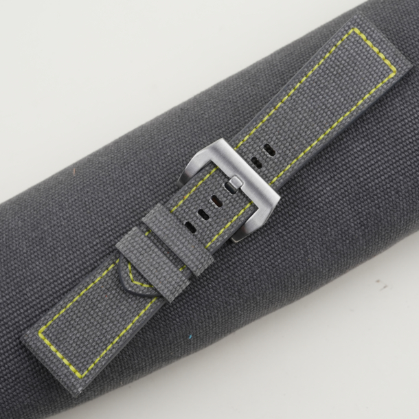 gray canvas strap for pam watch