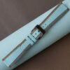 Triple Color Turquoise Leather Watch Strap