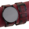 Tricolor Burgundy Epsom Leather Samsung Watch Band