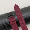 Red Lizard Leather Samsung Watch Band
