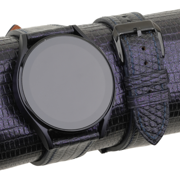 purple lizard leather samsung watch band