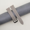 Light Grey Lizard Leather Samsung Watch Band