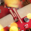 Christmas Gift Ideas Santa Claus Suede watch strap