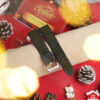 Christmas Gift Ideas Forest Canvas Folded Edge Epsom watch strap