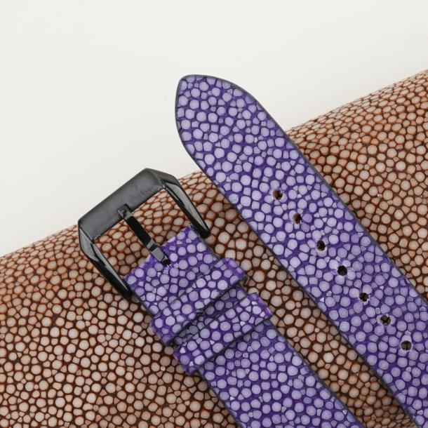 purple stingray leather samsung watch band