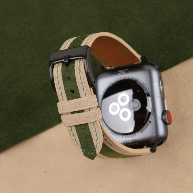 Christmas Gift Ideas Reindeer Suede Apple watch band