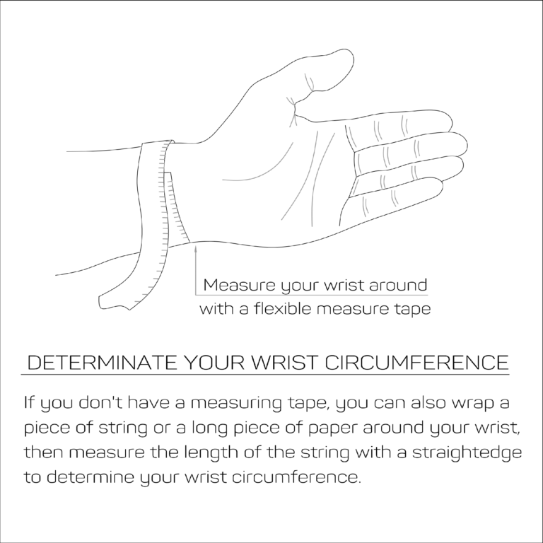 measure your wrist image