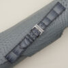 Patina Grey Alligator Leather Watch Strap