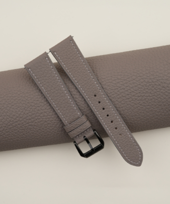 Dark Grey Togo Leather Samsung Watch Band