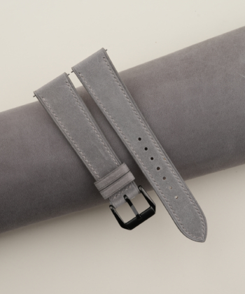 Grey Nubuck Leather Samsung Watch Band