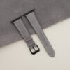 Grey Nubuck Leather Apple Watch Band