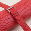 Rally Red Alligator Leather Watch Strap