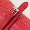 Rally Red Alligator Leather Watch Strap