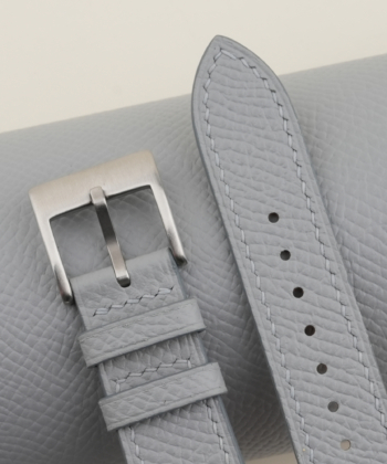 Light Grey Epsom Leather Watch Strap