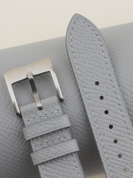 Light Grey Epsom Leather Watch Strap