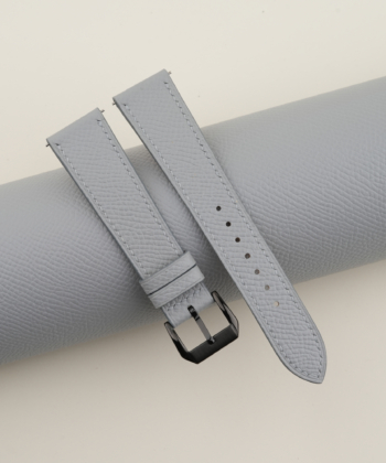 Light Grey Epsom Leather Samsung Watch Band