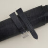 Vintage Black Stingray Leather Strap for Baltic Watch