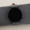 Stone Grey Suede Leather Samsung Watch Band