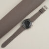 Dark Grey Togo Leather Strap for Baltic Watch