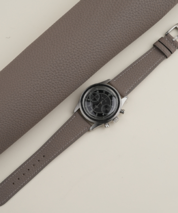 Dark Grey Togo Leather Strap for Baltic Watch