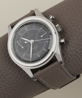 Cement Togo Leather Strap for Baltic Watch