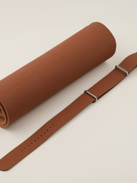 Apple Watch Band - Light Grey Leather - Tonal Togo – Bulang and Sons Wair