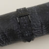 Black Shark Leather Samsung Watch Band