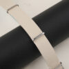 NATO Pearl White Epsom Lining Turquoise Epsom Leather Watch Strap