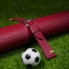 Red Calfskin Leather Portugal Flag Watch Strap