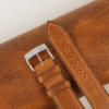 Golden Brown Badalassi Carlo Waxed Leather Watch Strap