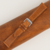 Golden Brown Badalassi Carlo Waxed Leather Watch Strap