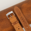 Rally Golden Brown Badalassi Carlo Waxed Leather Watch Strap