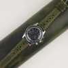 Rally Olive Waxed Leather Watch Strap