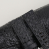 Black Double Hornback Alligator Leather Strap for PAM Watch