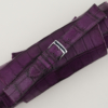 Purple Alligator Leather Watch Strap