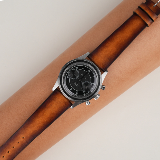 Patina Light Brown Vachetta Leather Watch Strap