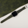 Olive Waxed Badalassi Carlo Leather Apple Watch Ultra Band