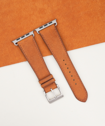 Whiskey Badalassi Carlo Pueblo Leather Apple Watch Ultra Band