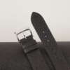 Dark Brown Saffiano Leather Watch Strap